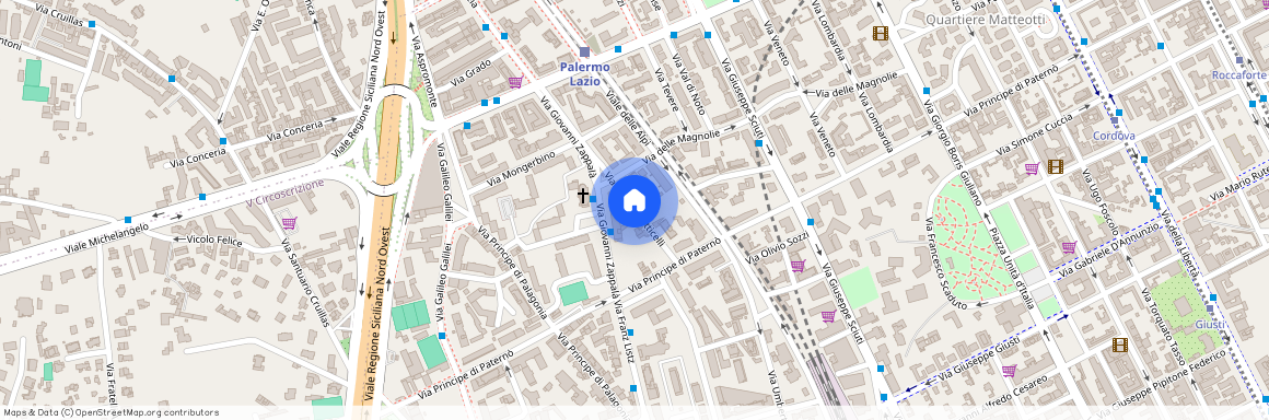 Palermo, Via Sandro Botticelli - Lazio