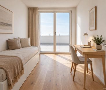 3.5-Zimmer-Neubauwohnung mit grosszügiger Terrasse und Loggia - Foto 1