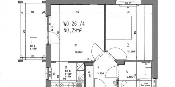2-Zimmer-Wohnung in ruhiger Lage mit Terrasse - Photo 3