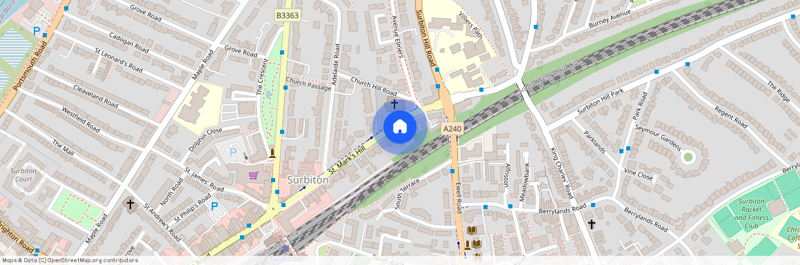 St Marks Hill, Surbiton KT6