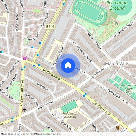 Cleveland Mansions, Widley Road, London