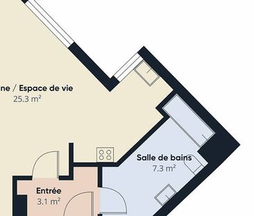 Studio - Résidence Fonteno Park - Photo 6