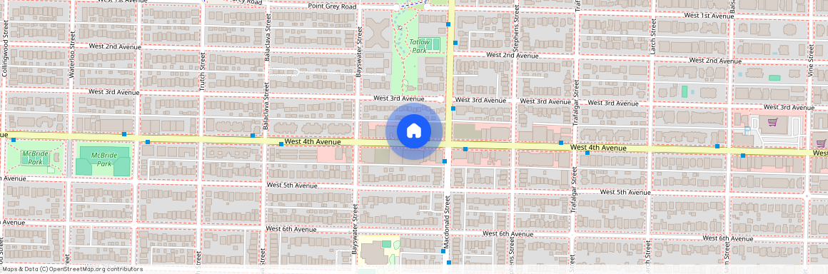 google map, Vancouver, Vancouver, Metro Vancouver, V6K