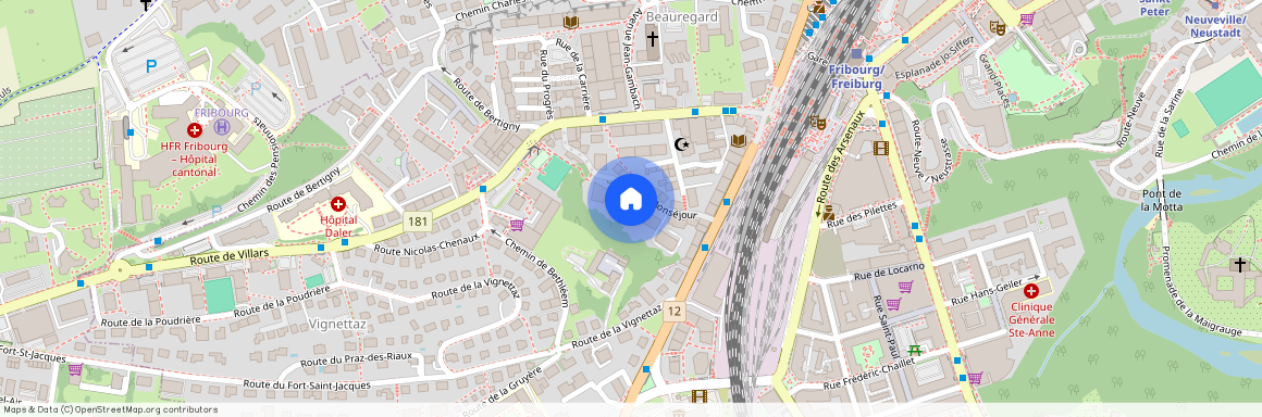 Chemin de Monséjour 6c, 1700 Fribourg