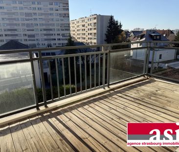 Hoenheim, 3 pièces avec terrasse et garage - Photo 4