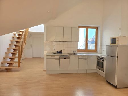 Atelierartige Dachgeschoss - Loftwohnung mit Terrasse - Photo 4