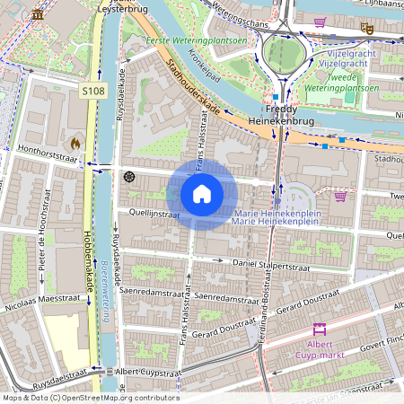 Frans Halsstraat 31-1, Frans Halsbuurt, 1072BK, Amsterdam