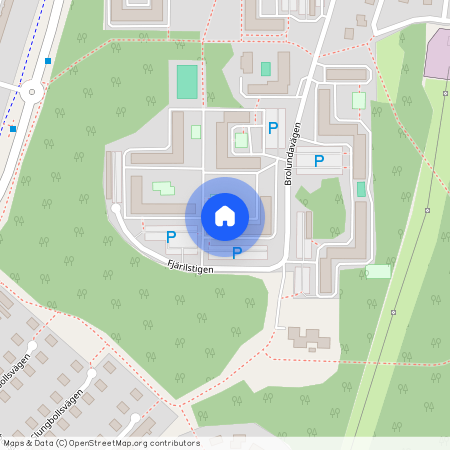 Fjärilstigen 15, Blombacka