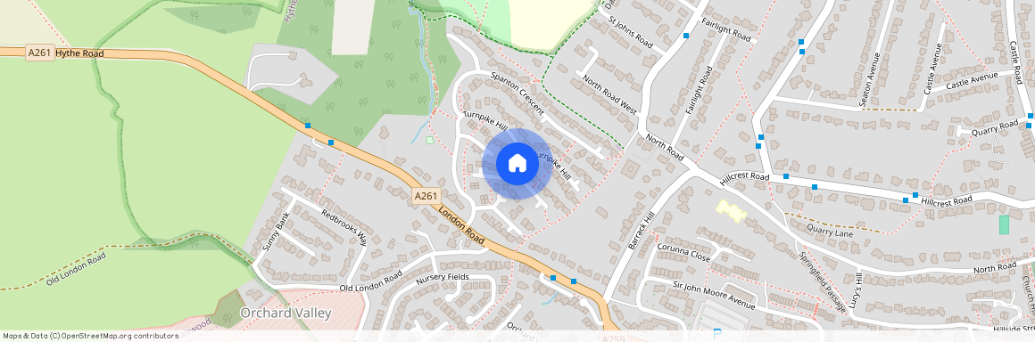 Turnpike Hill, Hythe