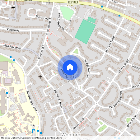 Hoker Road, Wonford, Exeter, EX2