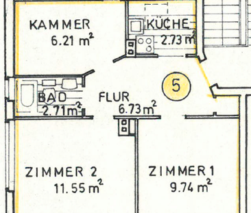 Attraktive 2,5-Zimmer-Wohnung in zentraler Lage mit guter Anbindung - Photo 5