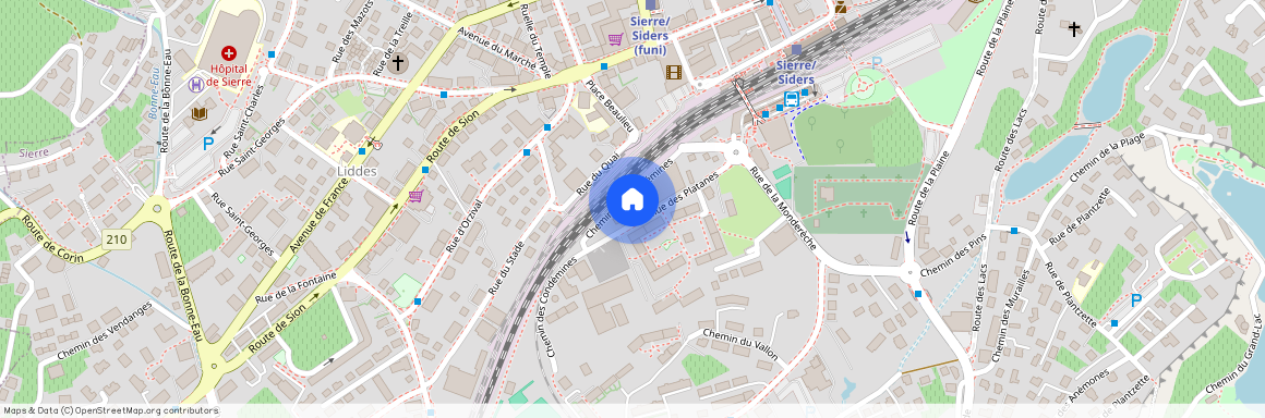 Avenue des Platanes 12 (F), 3960 Sierre