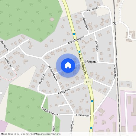 Baldersgatan, Lönsboda