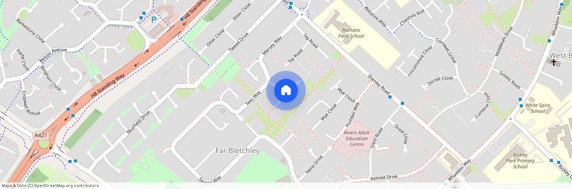 Mersey Close, Bletchley