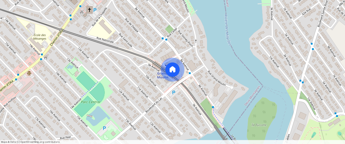 Rue de la Gare, Deux-Montagnes, Deux-Montagnes, Laurentides, J7R 3T8