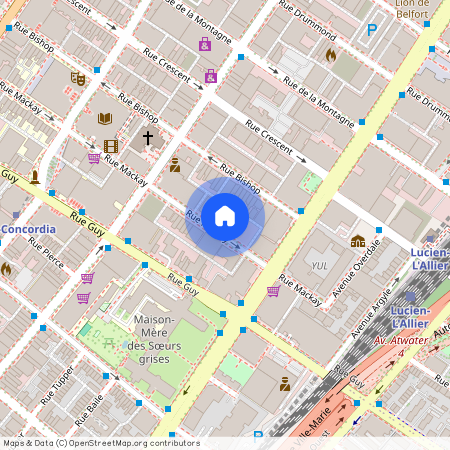 1205 Rue MacKay Montréal (Ville-Marie), QC H3G