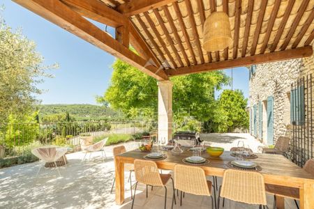 Gordes - Charmante maison provençale avec piscine et vue - Photo 2
