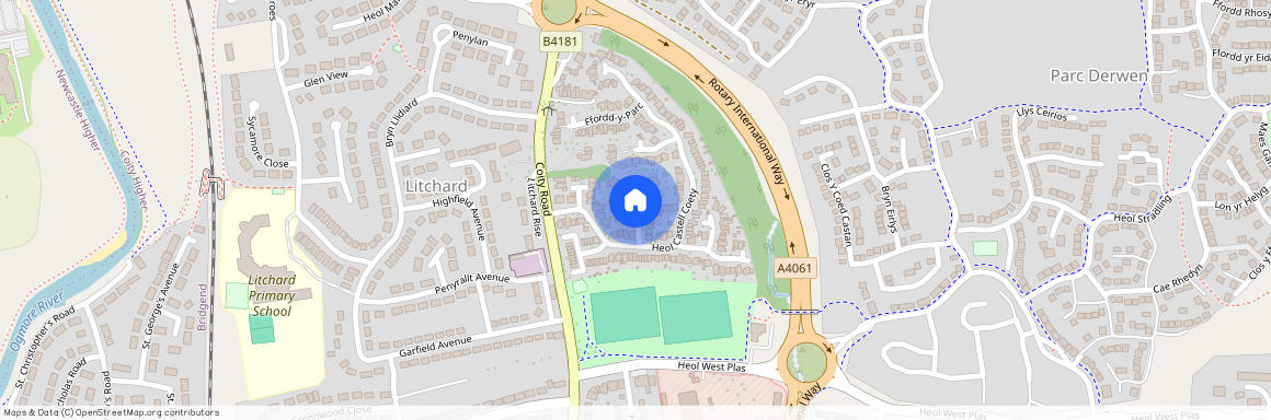 Heol Castell Coity, Litchard, Bridgend, CF31 1PU