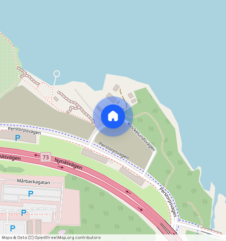 Klockelundsvägen, Farsta