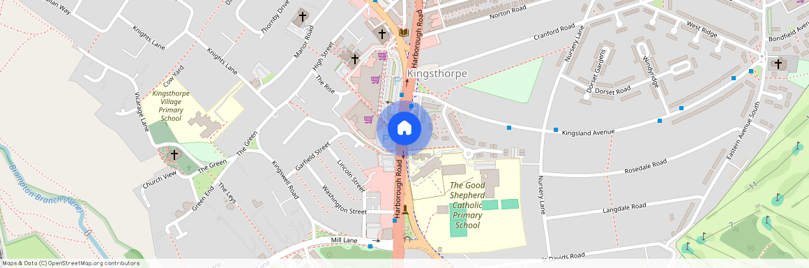 Harborough Road, Kingsthorpe, Northampton NN2