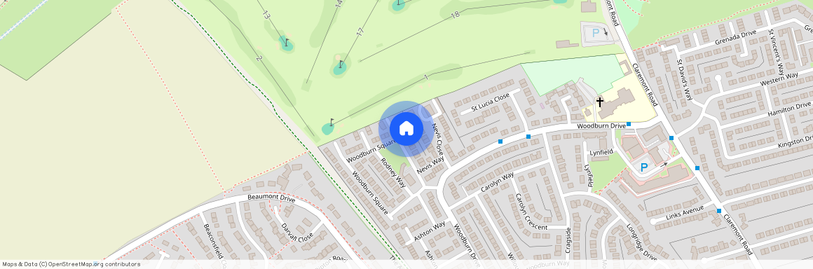 Woodburn Square, Whitley Bay, Tyne and Wear, NE26