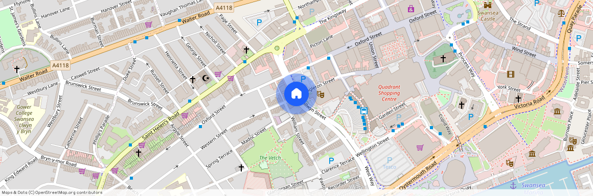 Singleton Hotel, Dilwyn Street, Swansea, SA1