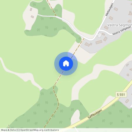 Västra Vallgatan, Segmon