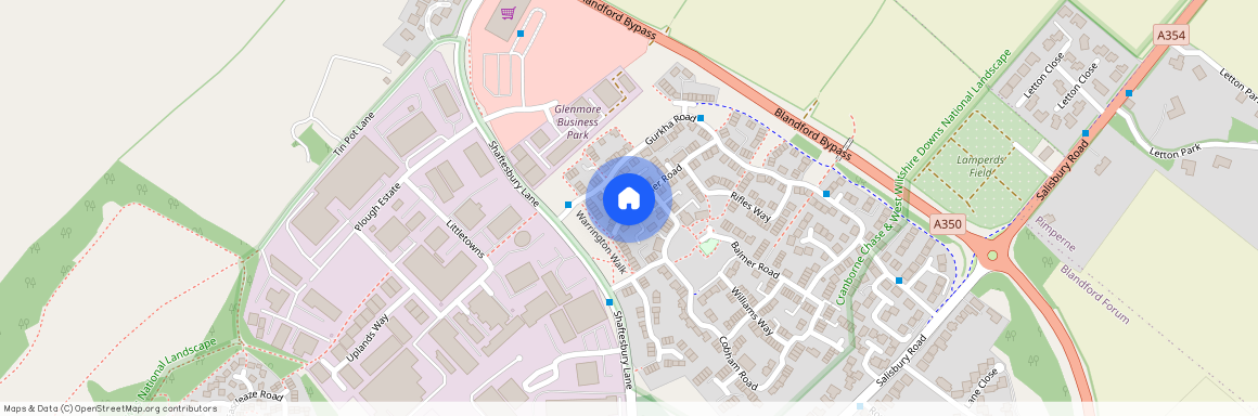 Alner Road, Blandford Forum