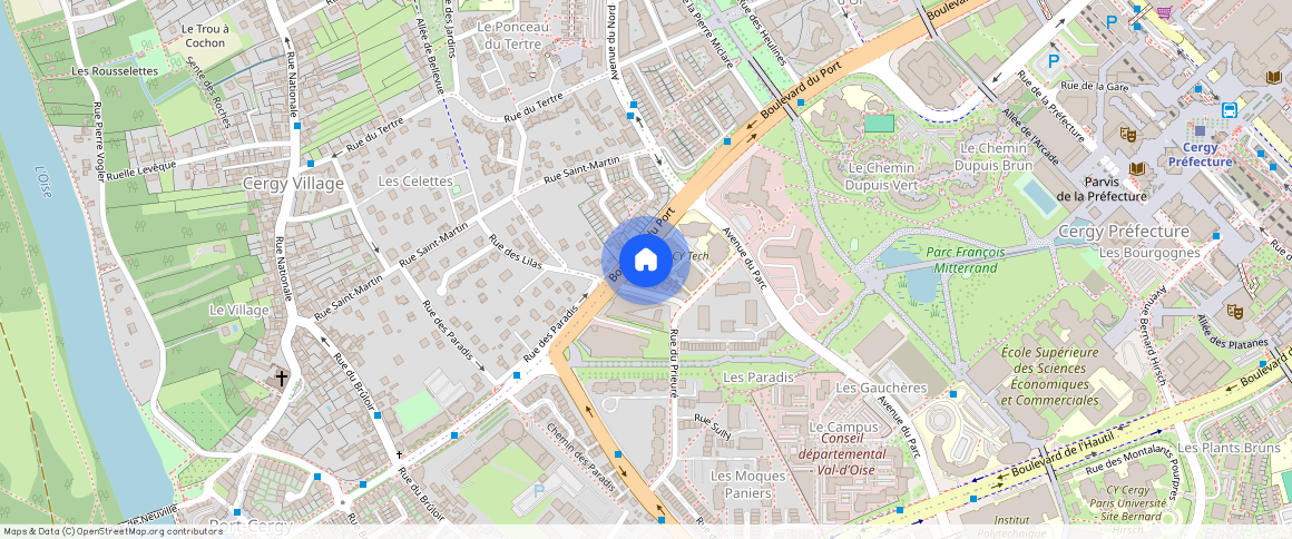 38 quarter boulevard du Port, 95000, Cergy