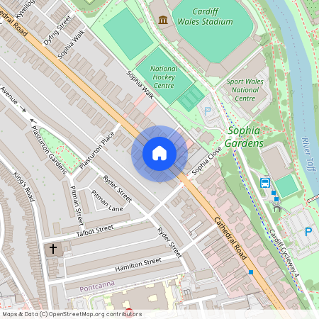 Cathedral Road, Cardiff, CF11