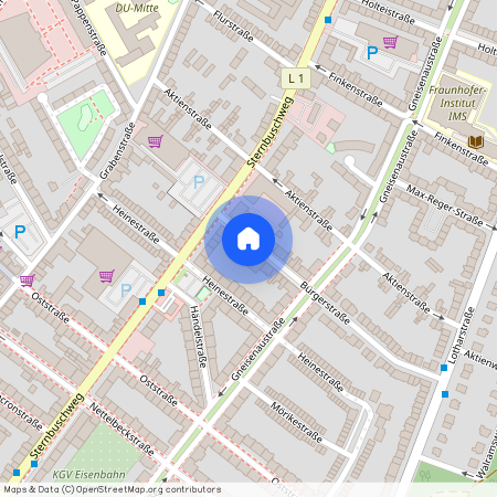 Bürgerstraße 14-16, 47057 Duisburg - Duisburg-Mitte