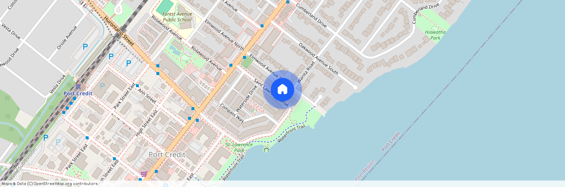 115 St Lawrence Drive #21, Mississauga, Port Credit