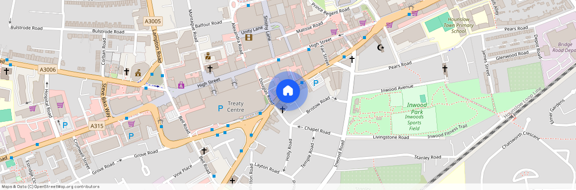 Hounslow TW3 3GB