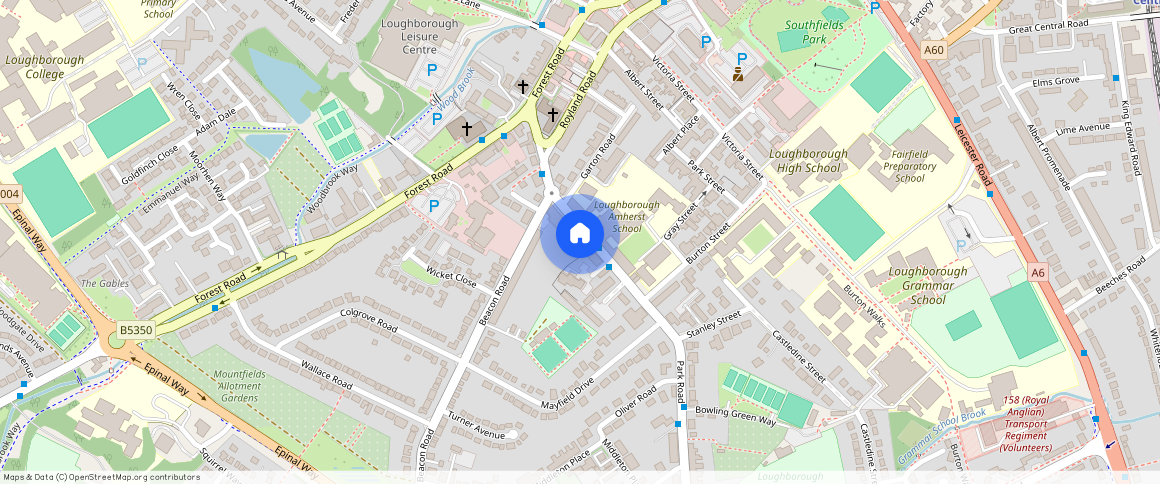 Flat 16, ** Park Road, Loughborough