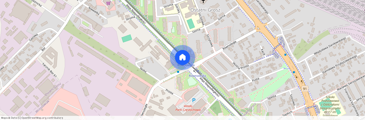 al. Aleja Niepodległości, Ostatni Grosz, Częstochowa, śląskie