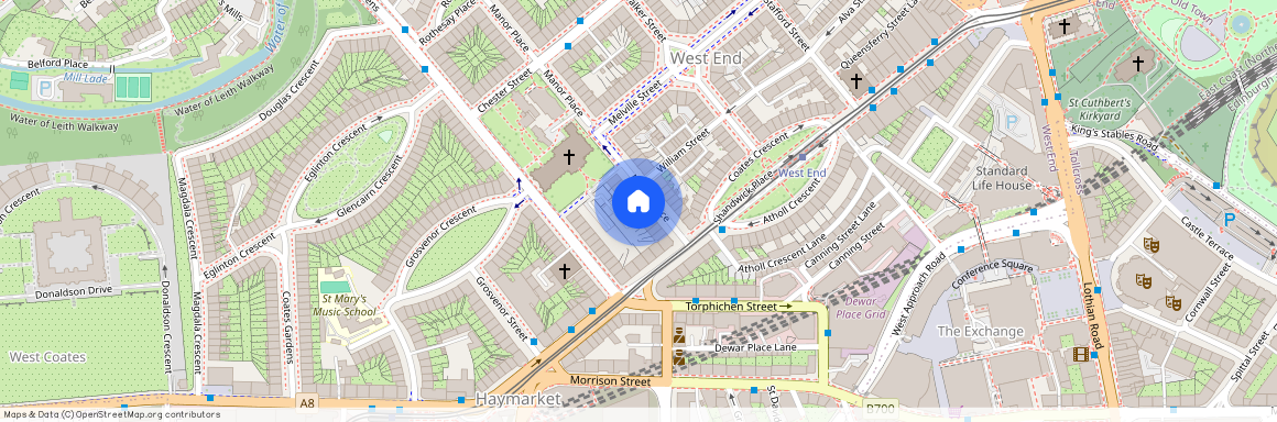 Manor Place, Spectacular 3 Bed Duplex Apartment, Edinburgh - Available 12/11/2025