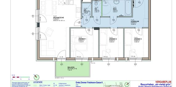 4-Zimmer-Wohnung mit Balkon, Top 5 - Photo 2