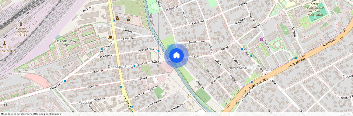 ul. Pawia, Kośminek, Lublin, lubelskie