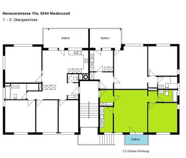 Preiswerte 2.5 Zimmer Wohnung - Foto 5