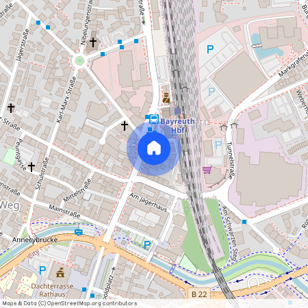 bahnhofstraße 12, 95444 Bayern - Bayreuth