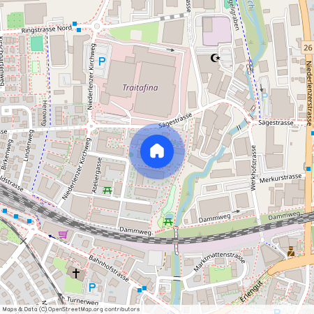 Gustav Zeiler-Ring 38, 5600 Lenzburg, Lageplan