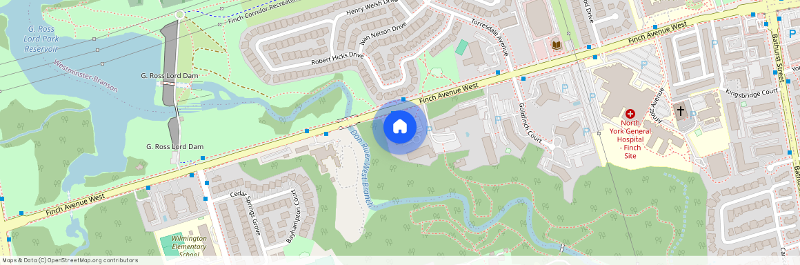 625 Finch Avenue West, North York, ON M2R 3W1
