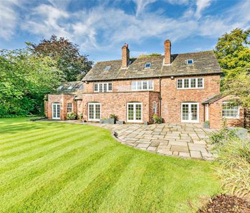 Superb contemporary gated home with gym, sauna, and fabulous south facing gardens, well located on the outskirts of Wilmslow and Alderley edge. - Photo 1