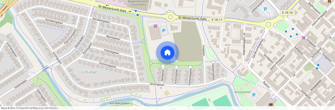 Flädergatan, Enköping