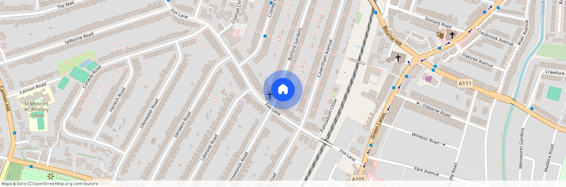 Burford Gardens, Palmers Green, N13