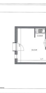 Location Appartement 1 pièce 22m² VILLENAVE D ORNON 33140 - Photo 4