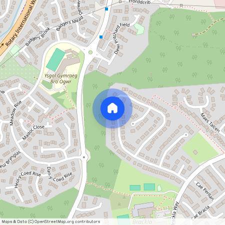 Highfields, Brackla, Bridgend