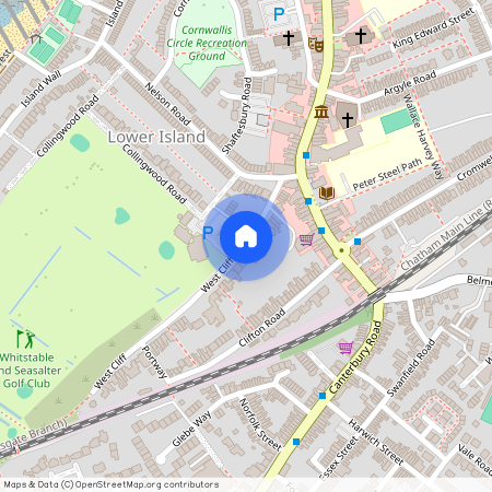 West Cliff, Whitstable, CT5 1DN, Kent