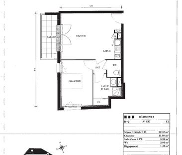 Location Appartement 2 pièces 43m² TOULOUSE 31200 - Photo 4