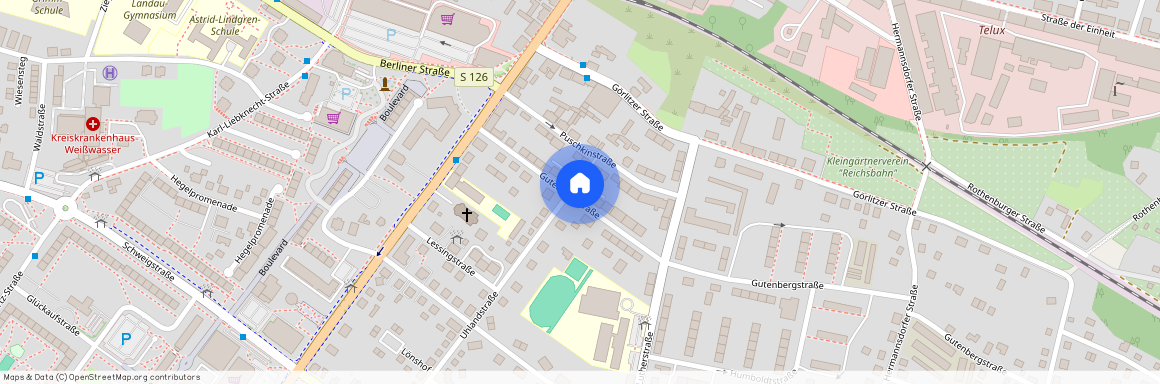 Gutenbergstraße 9 a, 02943 Sachsen - Weißwasser